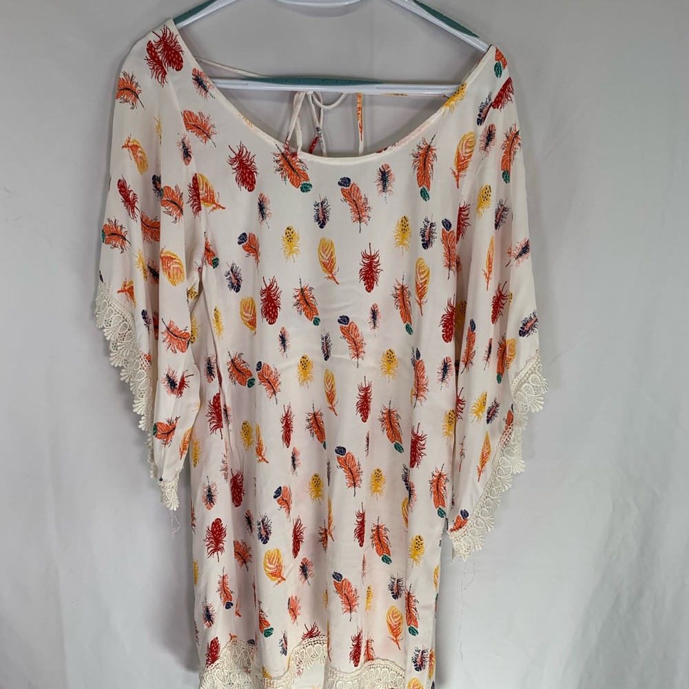 Feather dress